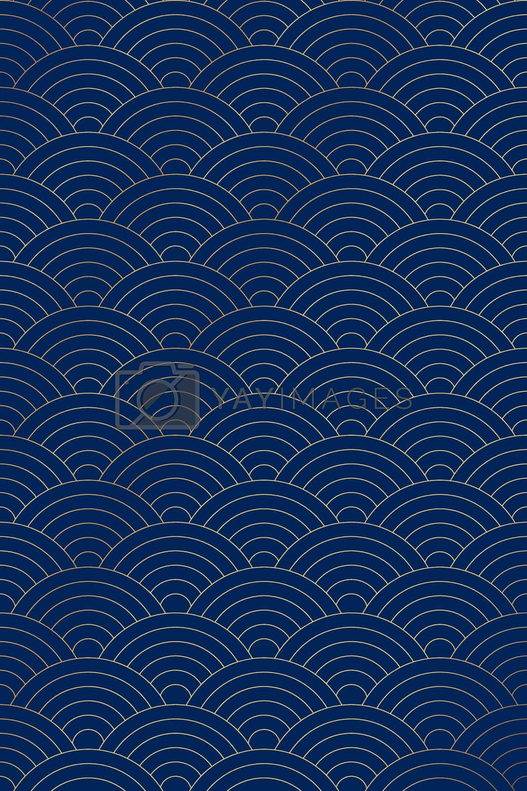 Vector background of japanese wave pattern. Pattern seamless circle abstract wave background luxury color and line. Japanese circle pattern vector illustration by Aozora Vectors & Illustrations with Unlimited Downloads