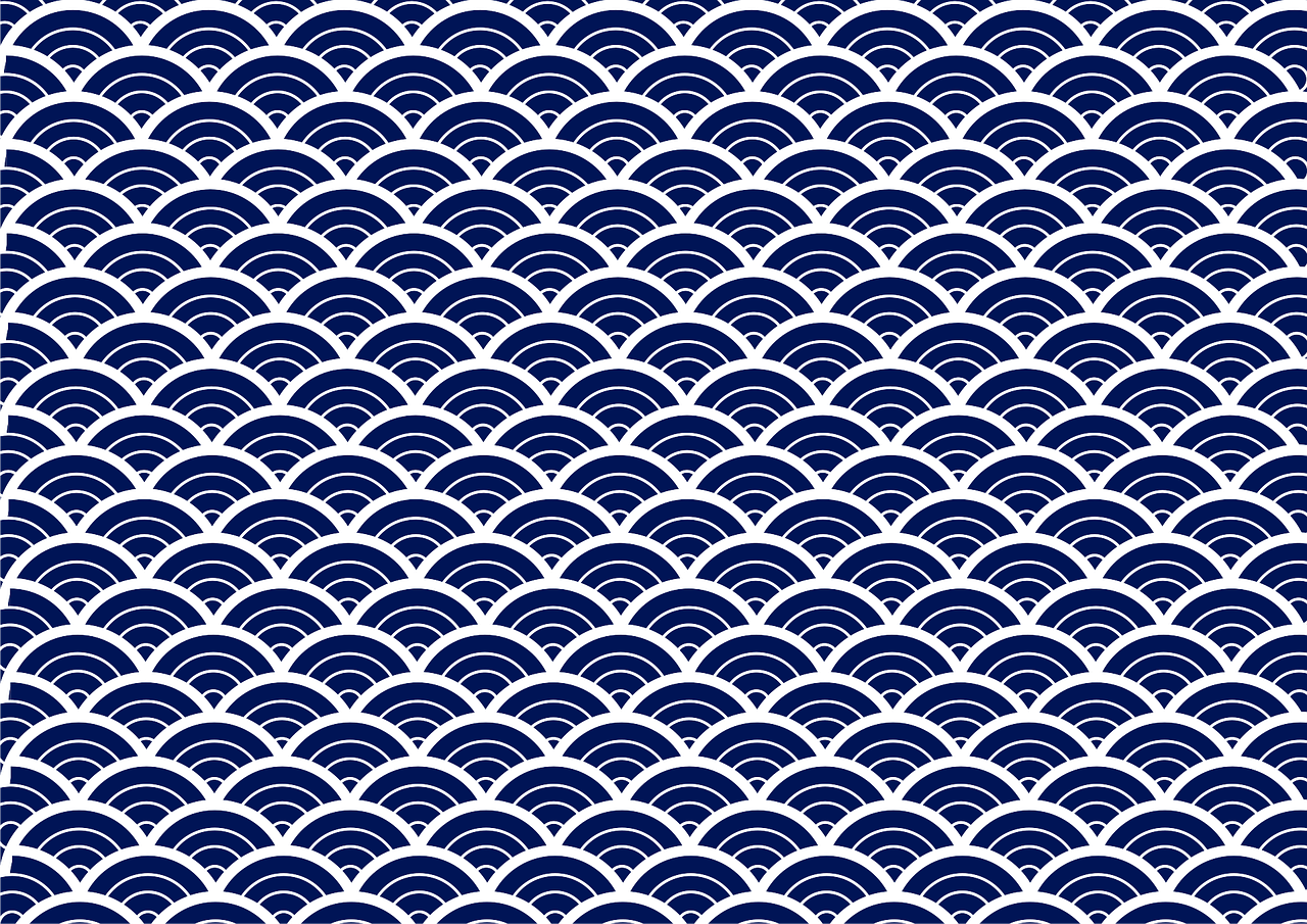 Download Kimono Fabric Beautiful Wallpaper Pattern. Royalty Free Vector Graphic