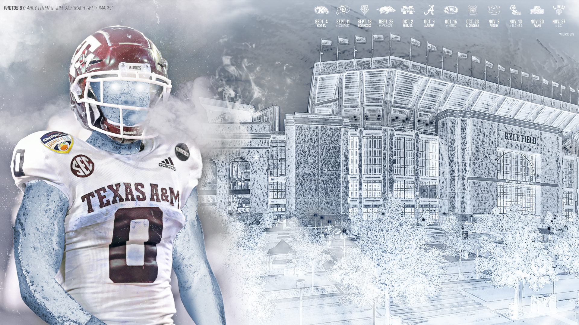 Texas A&M Aggie Football Desktop Wallpaper and Background. Good Bull Hunting