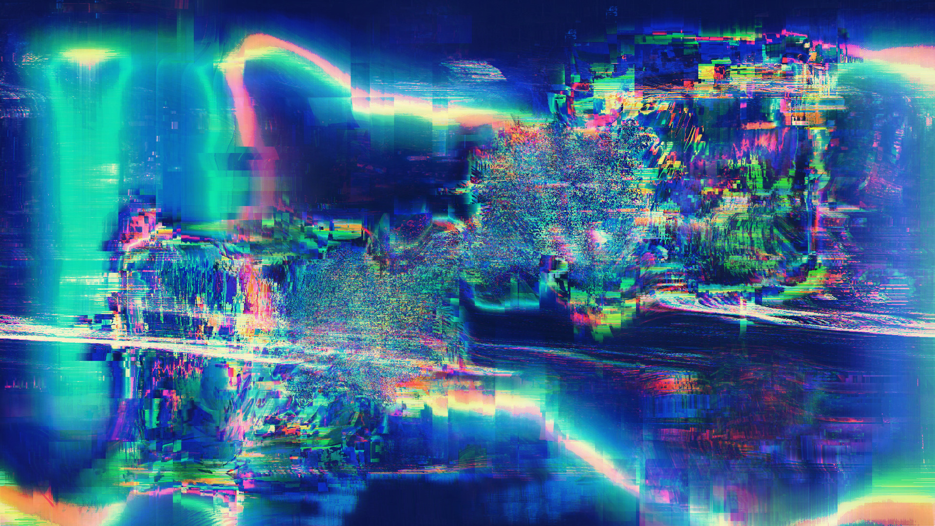 glitch Art, LSD, Abstract Wallpaper HD / Desktop and Mobile Background