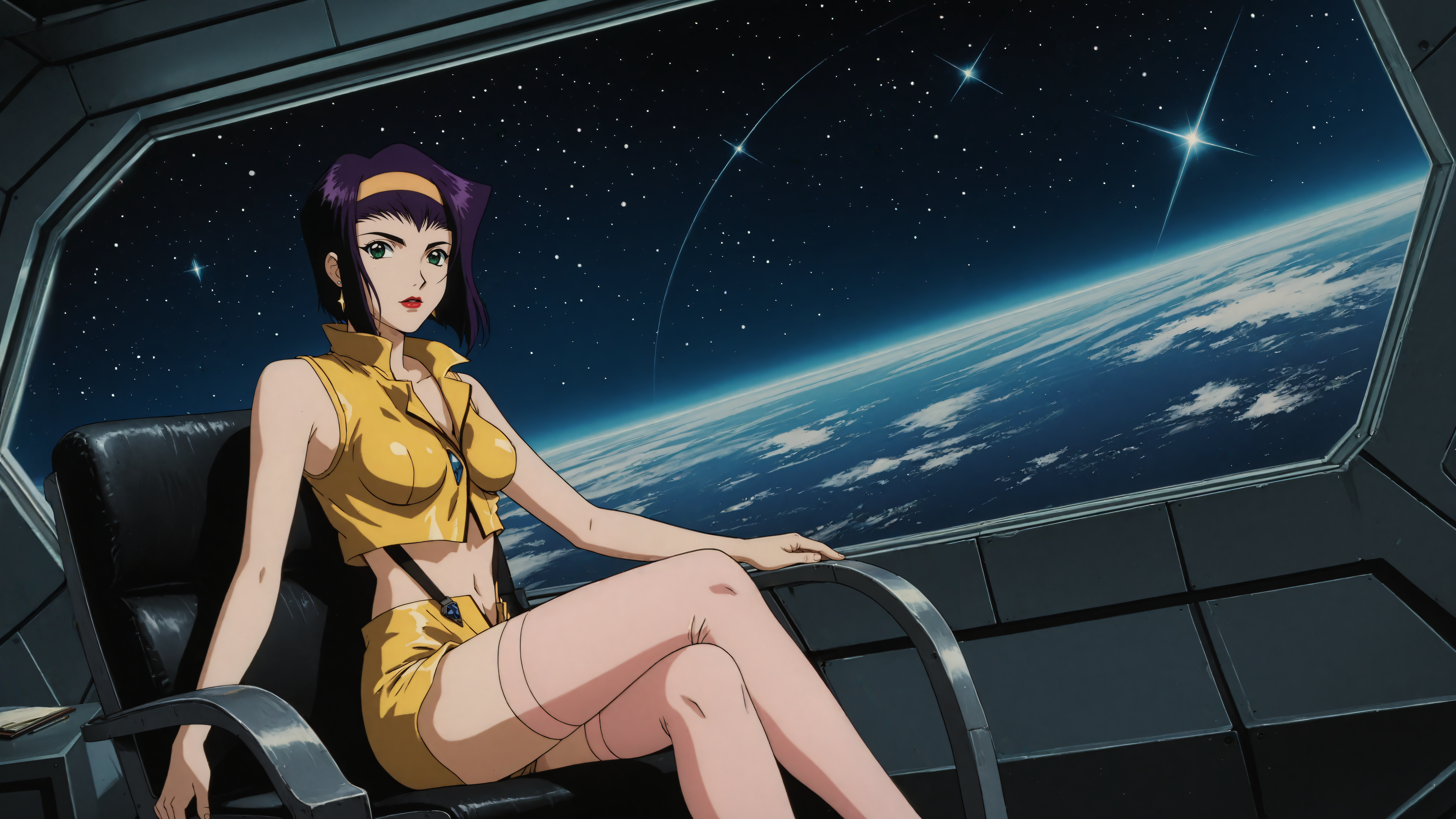 Faye Valentine 4k Desktop Wallpaper