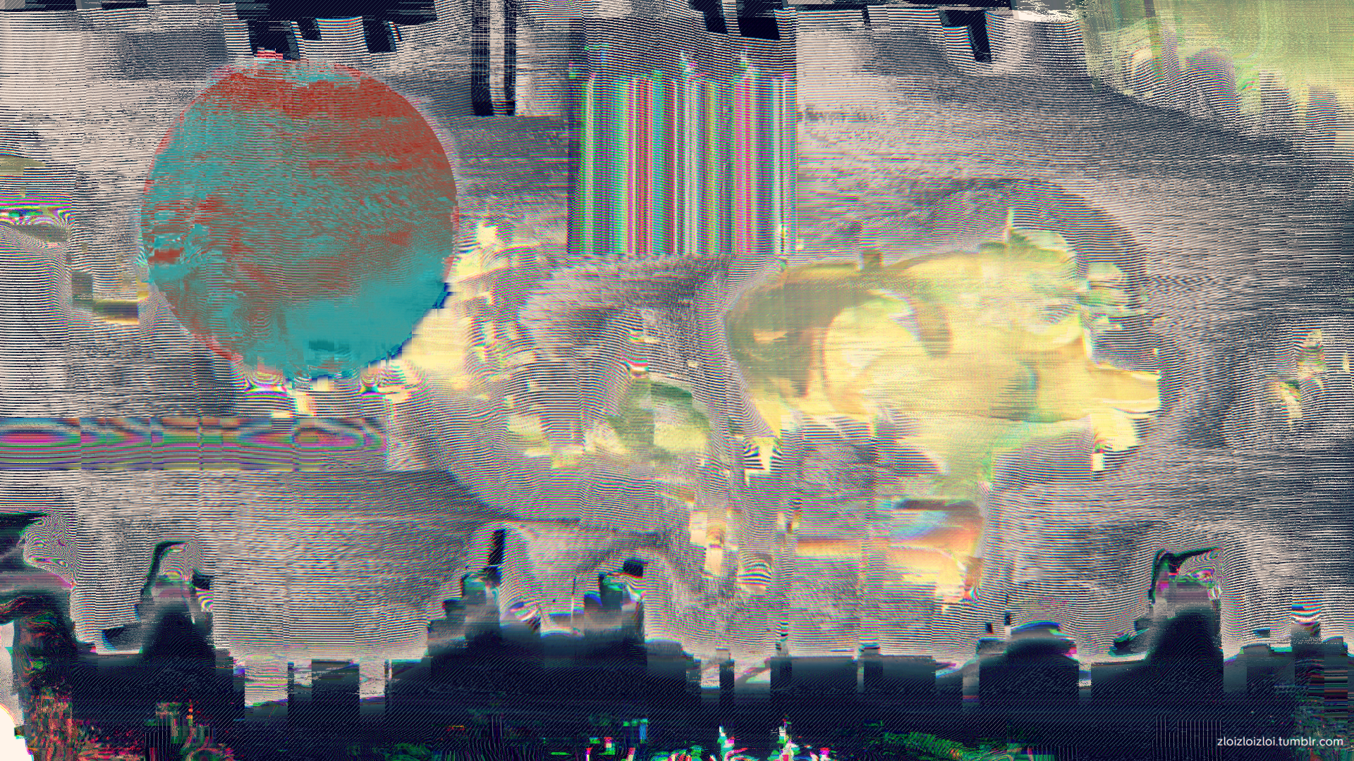 Glitch Artistry: HD Digital Distortion