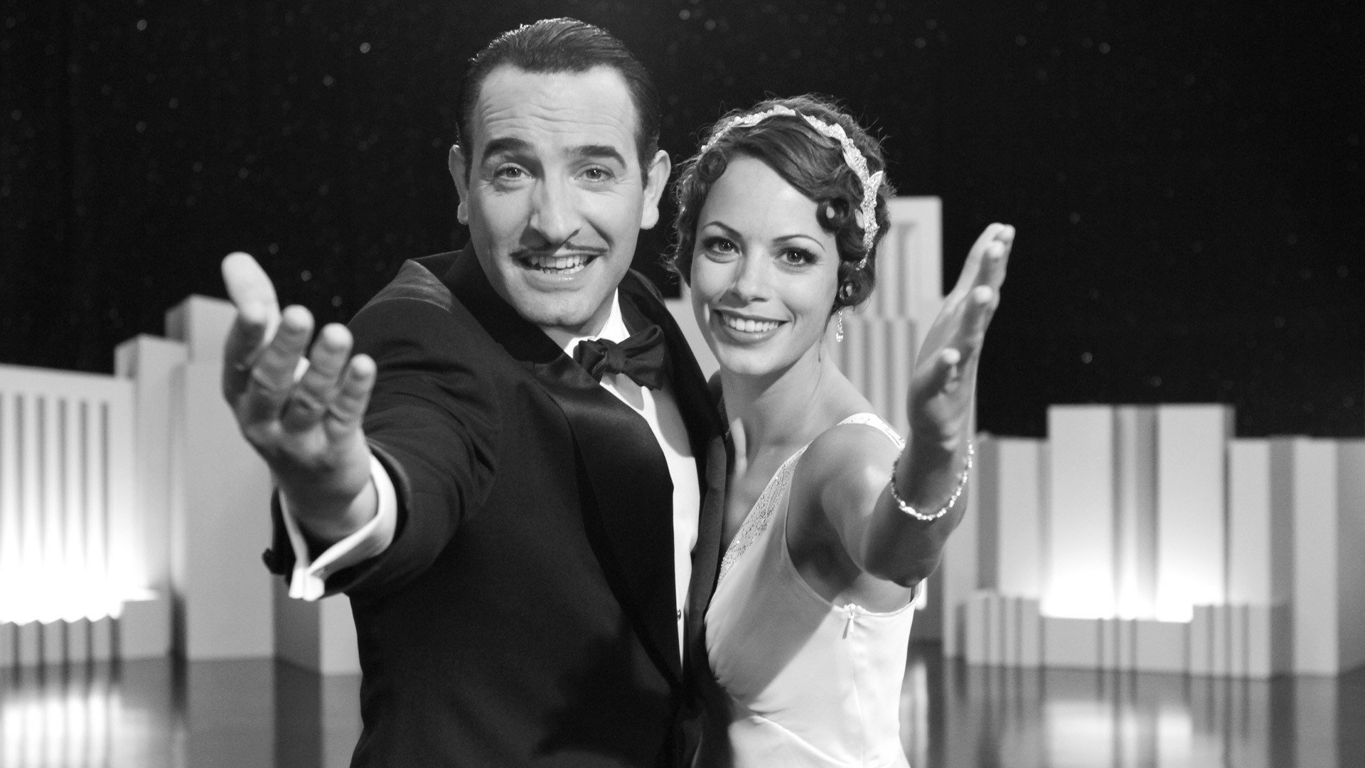 Download Jean Dujardin Bérénice Bejo Movie The Artist HD Wallpaper