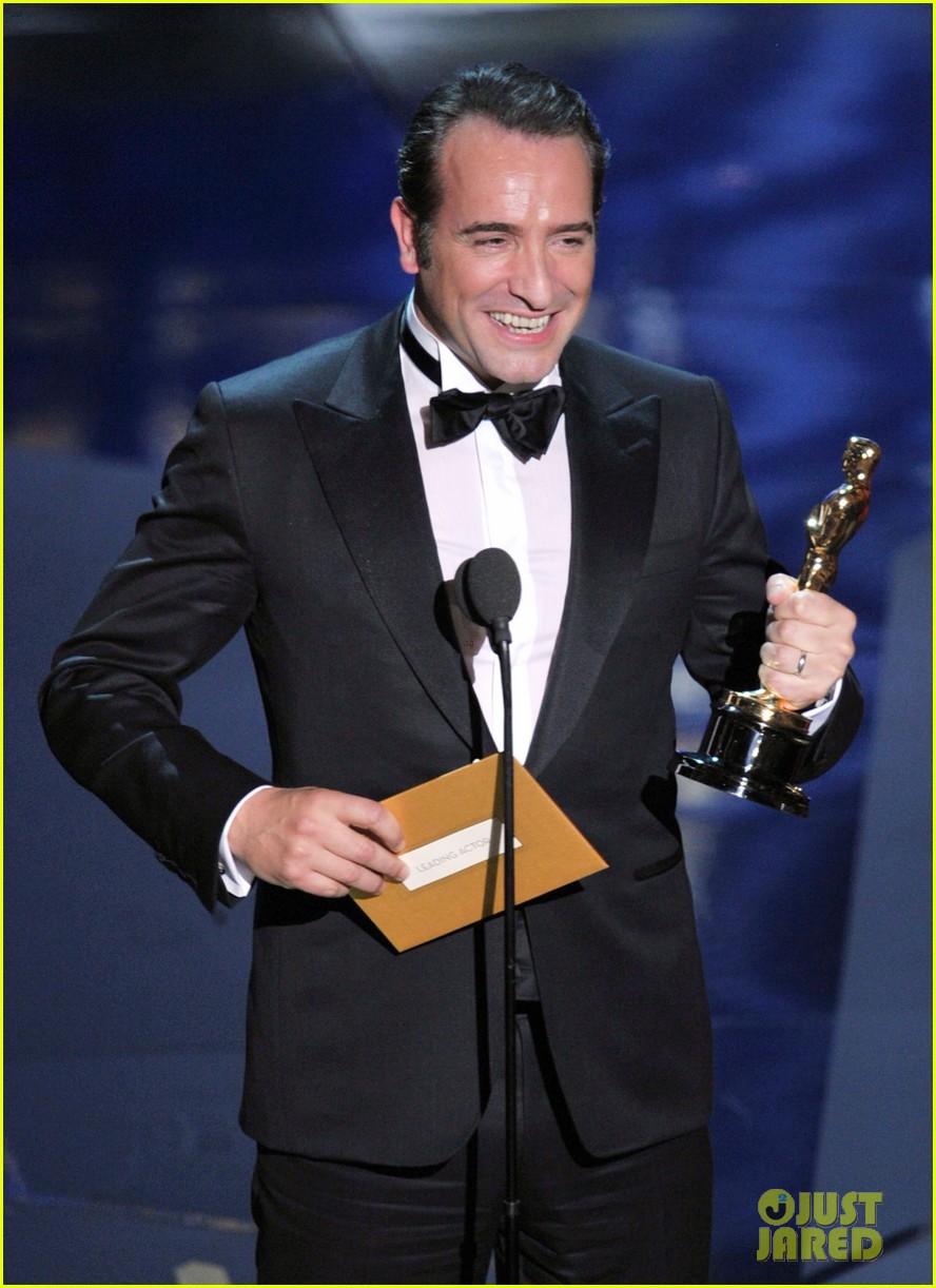 Jean Dujardin Wins Oscars' Best Actor!: Photo 2633779 Oscars, Jean Dujardin Photo. Just Jared: Entertainment News