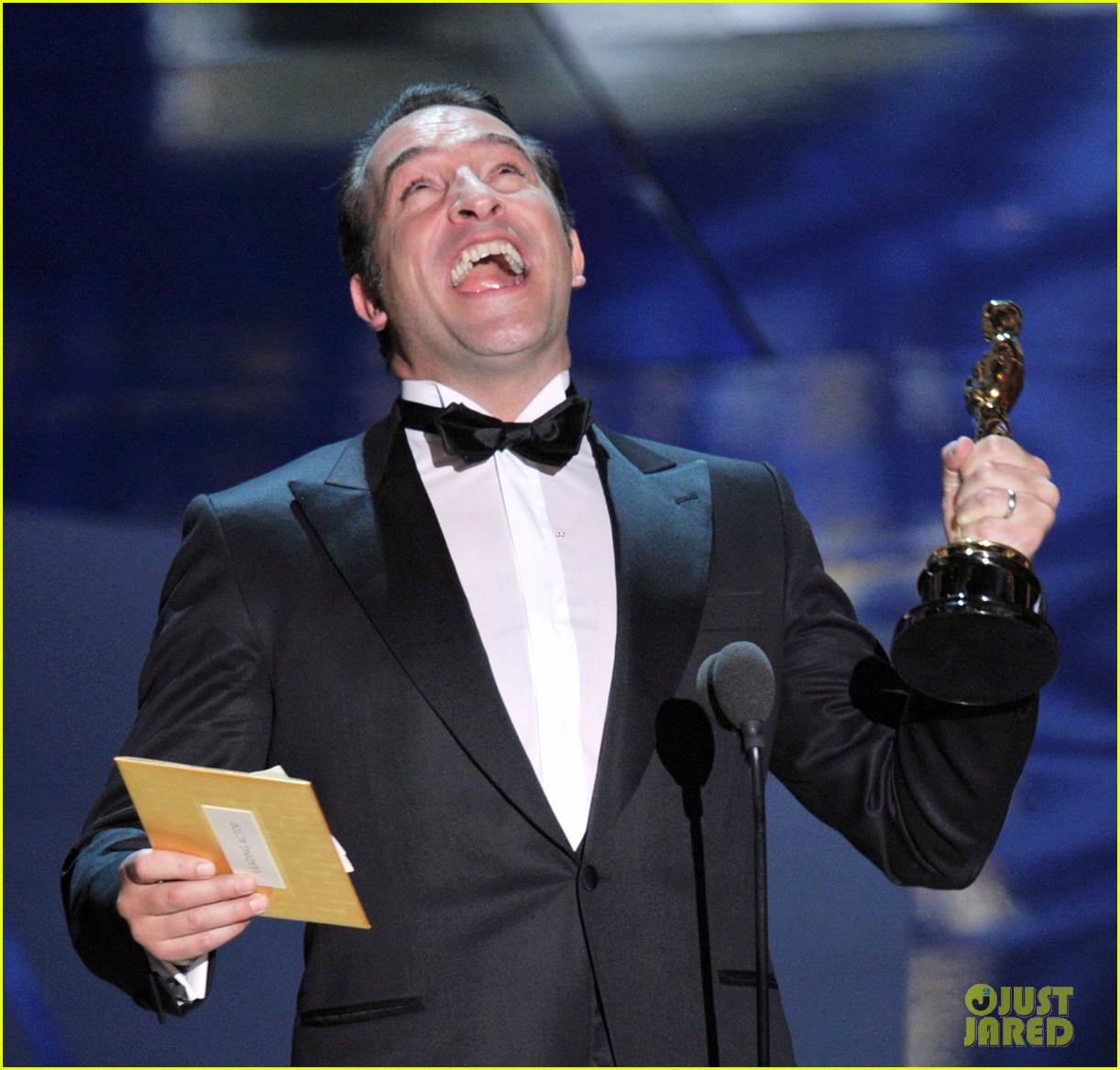 Jean Dujardin Wins Oscars' Best Actor!: Photo 2633784 Oscars, Jean Dujardin Photo. Just Jared: Entertainment News
