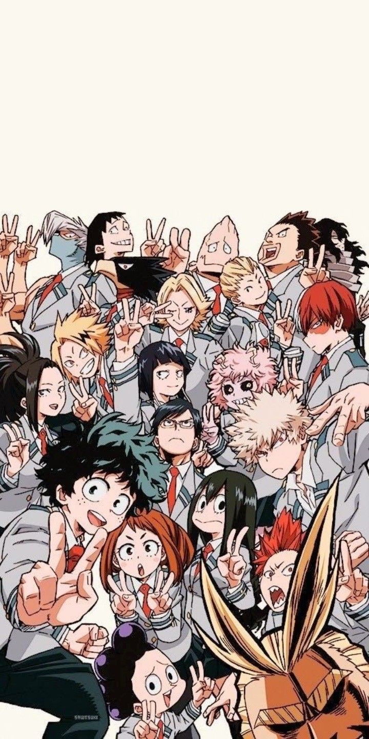 My hero academia students