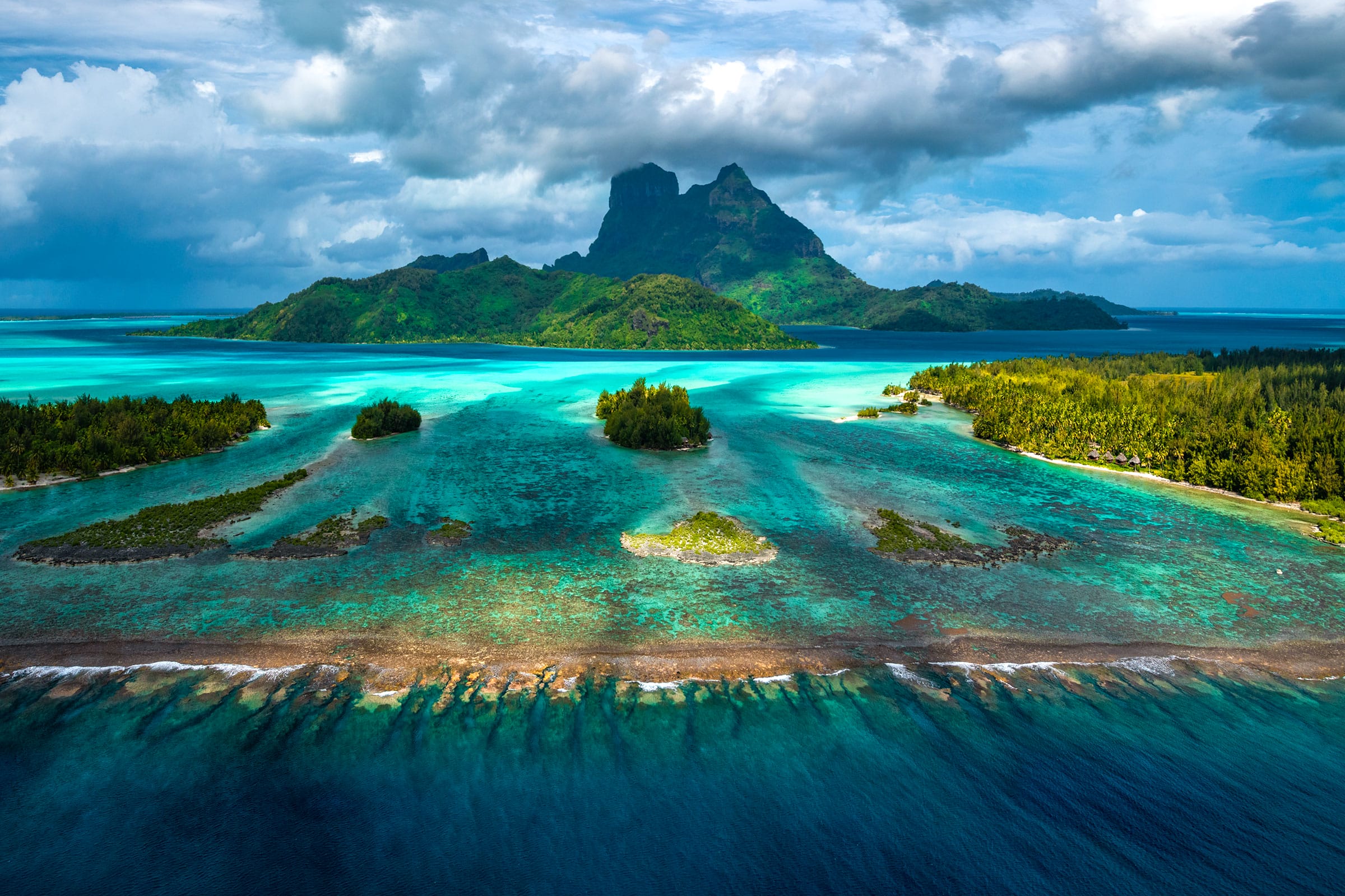 Polynesian Paradise. Bora Bora. Marlon Holden Fine Art