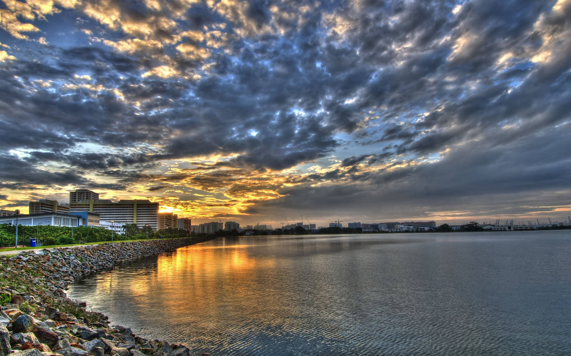 Morning City Wallpaper