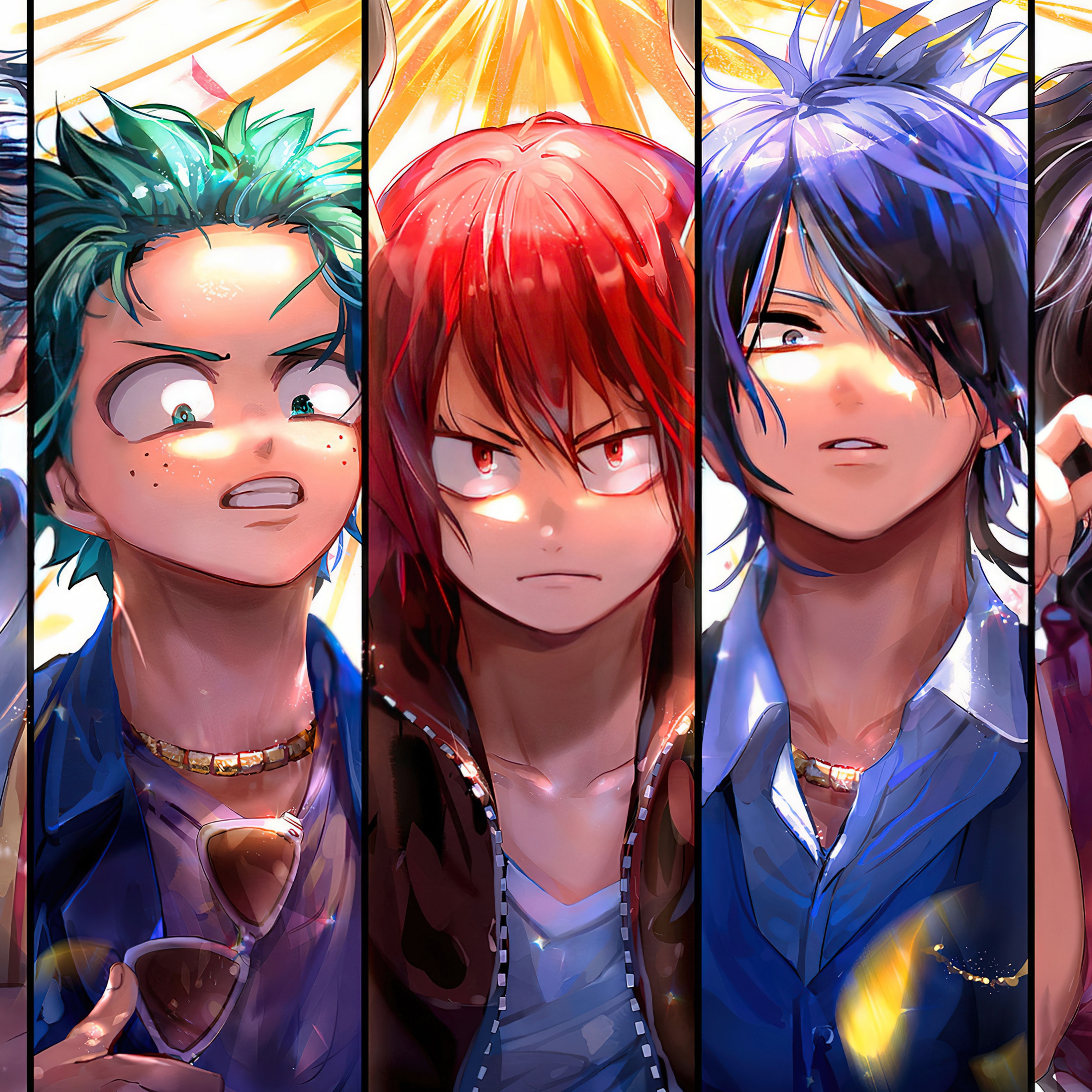 My Hero Academia Wallpaper 4K, Vertical, Character poster