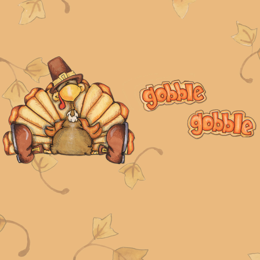 Free Thanksgiving Wallpaper for iPad: Turkey