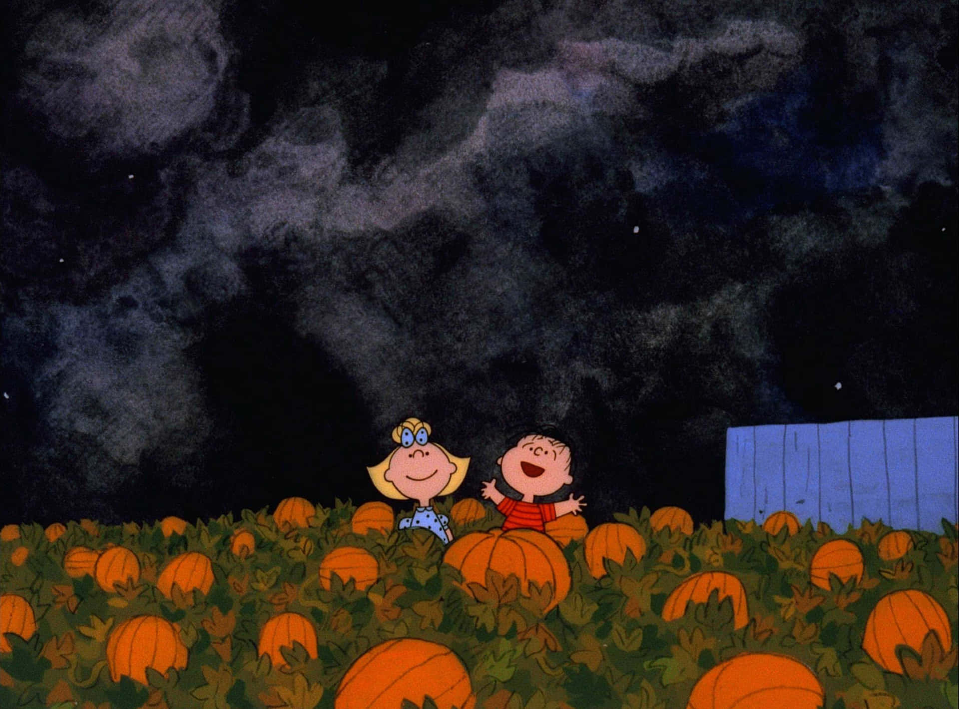 Download Halloween Aesthetic Girl In Snoopy Wallpaper