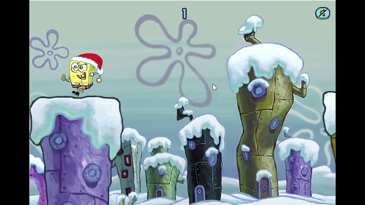 Winter Run Derland (SpongeBob SquarePants Gameplay)