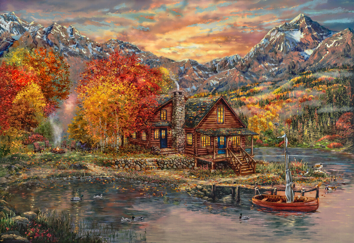 A Perfect Fall Day by Thomas Kinkade Studios