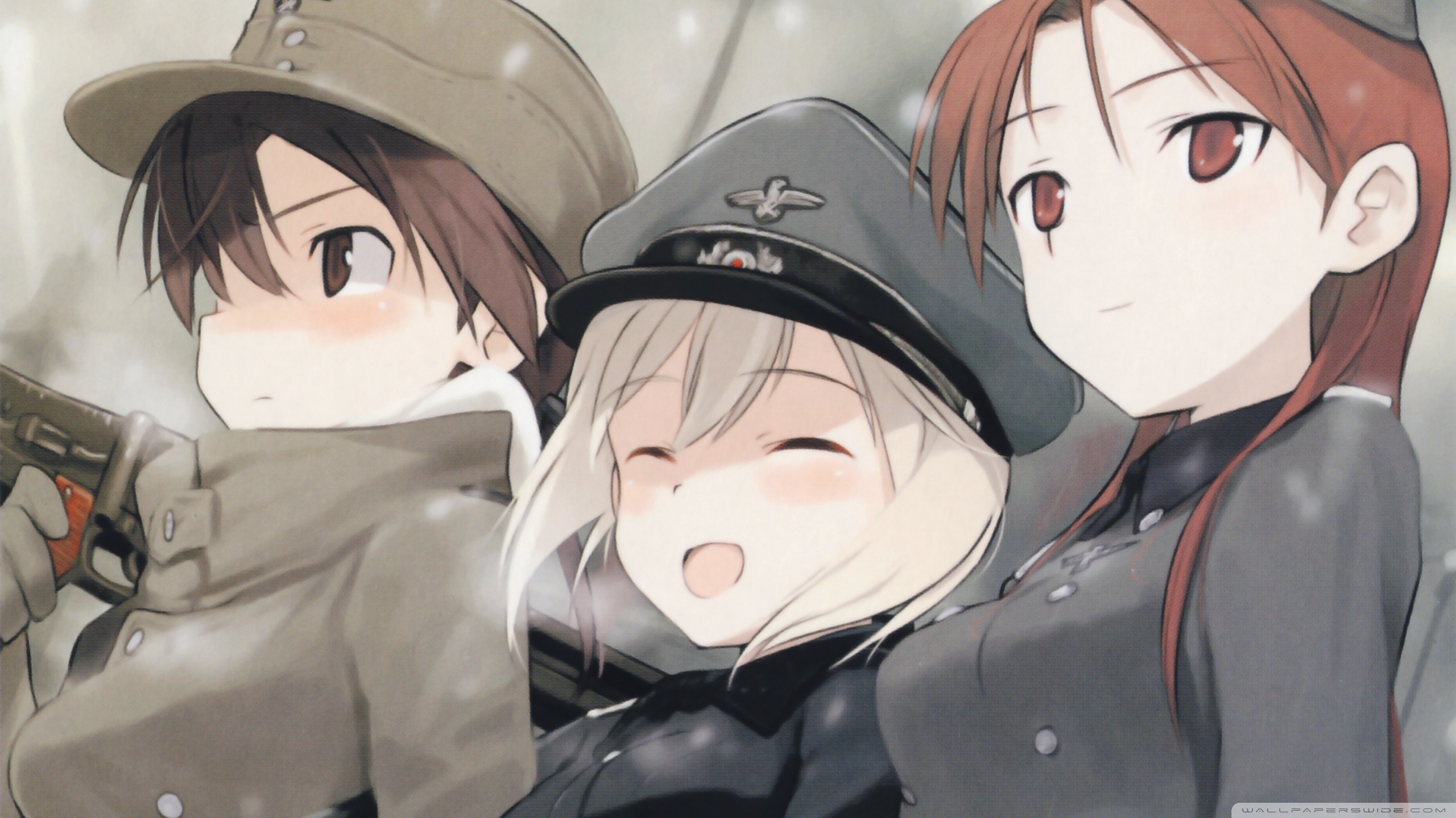 Winter Anime 4K UHD Wallpaper for UltraHD Desktop and TV