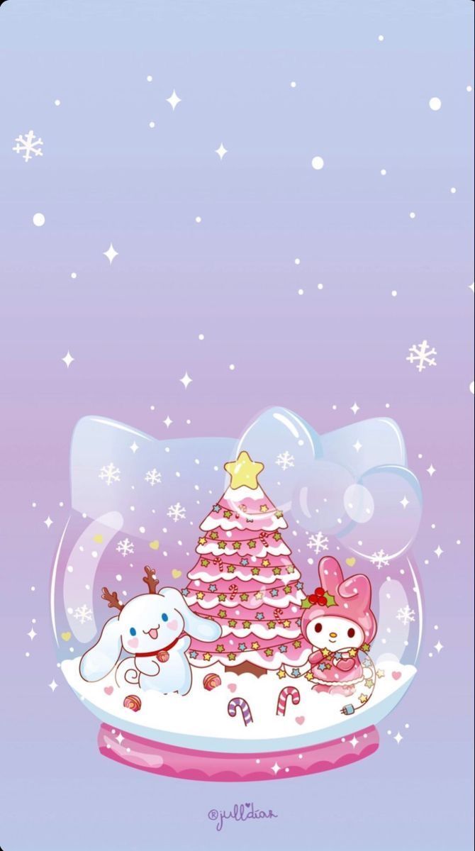 Hello Kitty & Friends. Hello kitty wallpaper, Wallpaper iphone christmas, Hello kitty iphone wallpaper