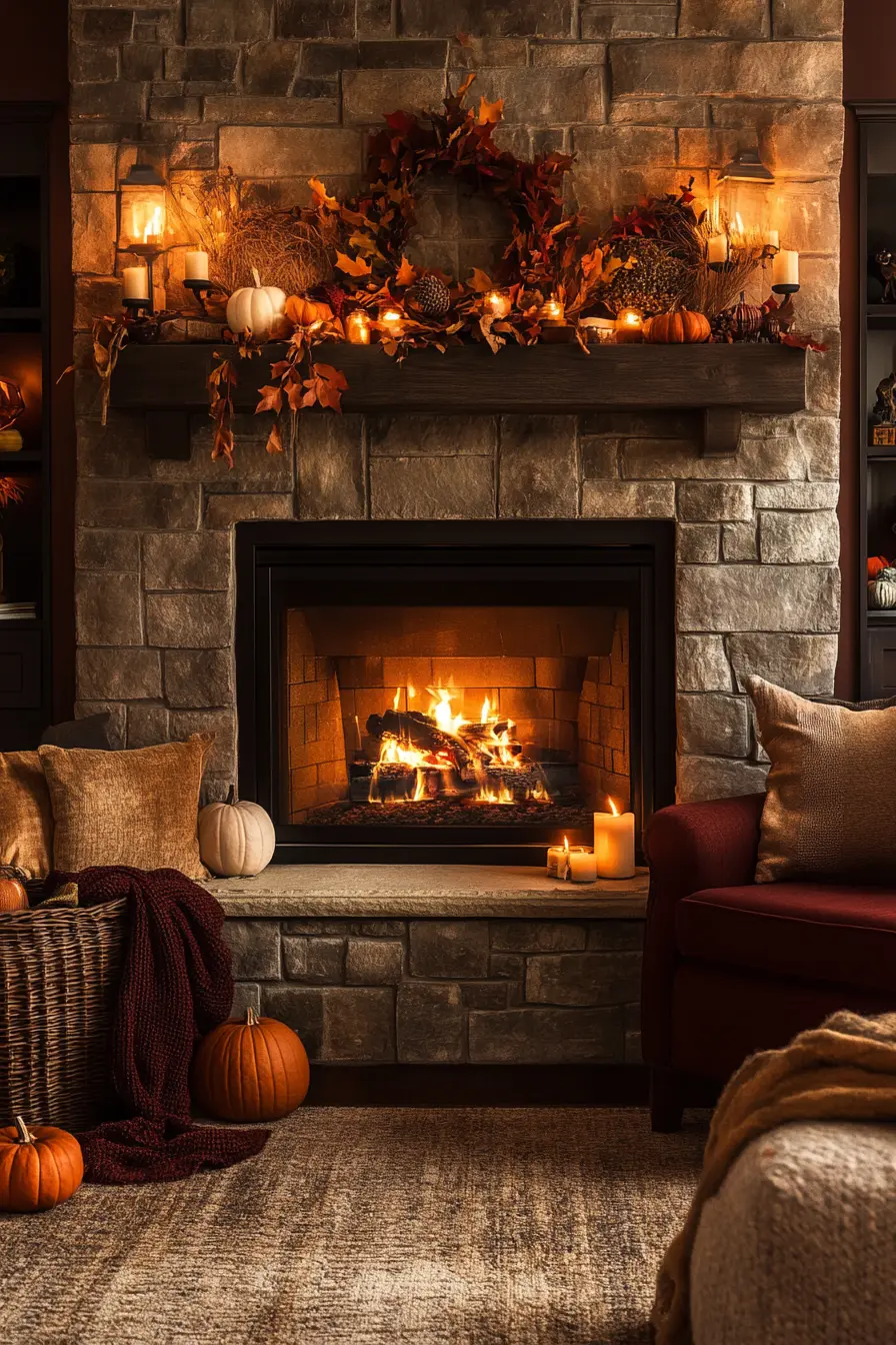Cozy Fall Mantel Decor Ideas You'll Fall In Love With