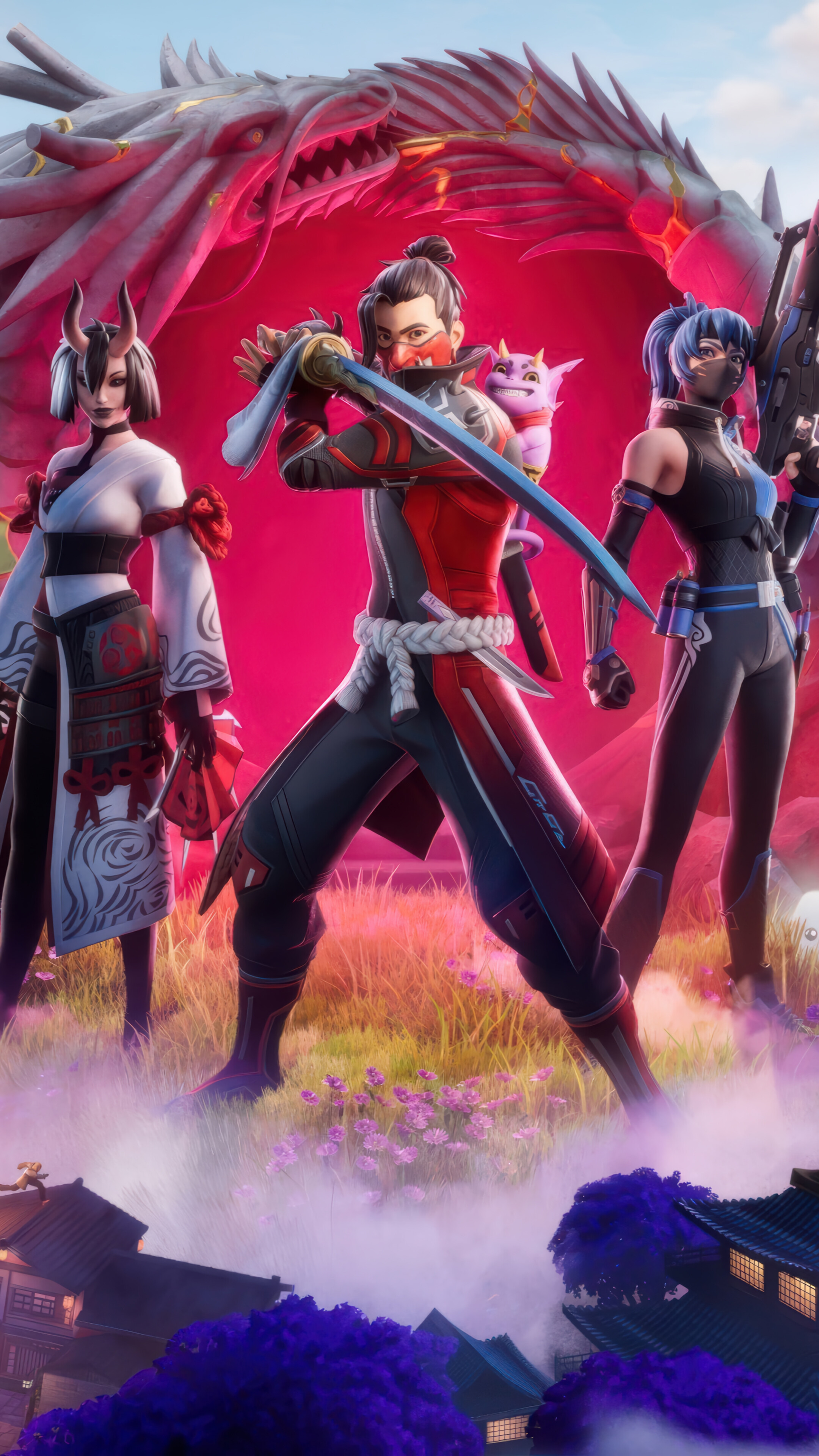 Fortnite Chapter 6 Season 1 Battle Pass Skins 4K Wallpaper iPhone HD Phone b
