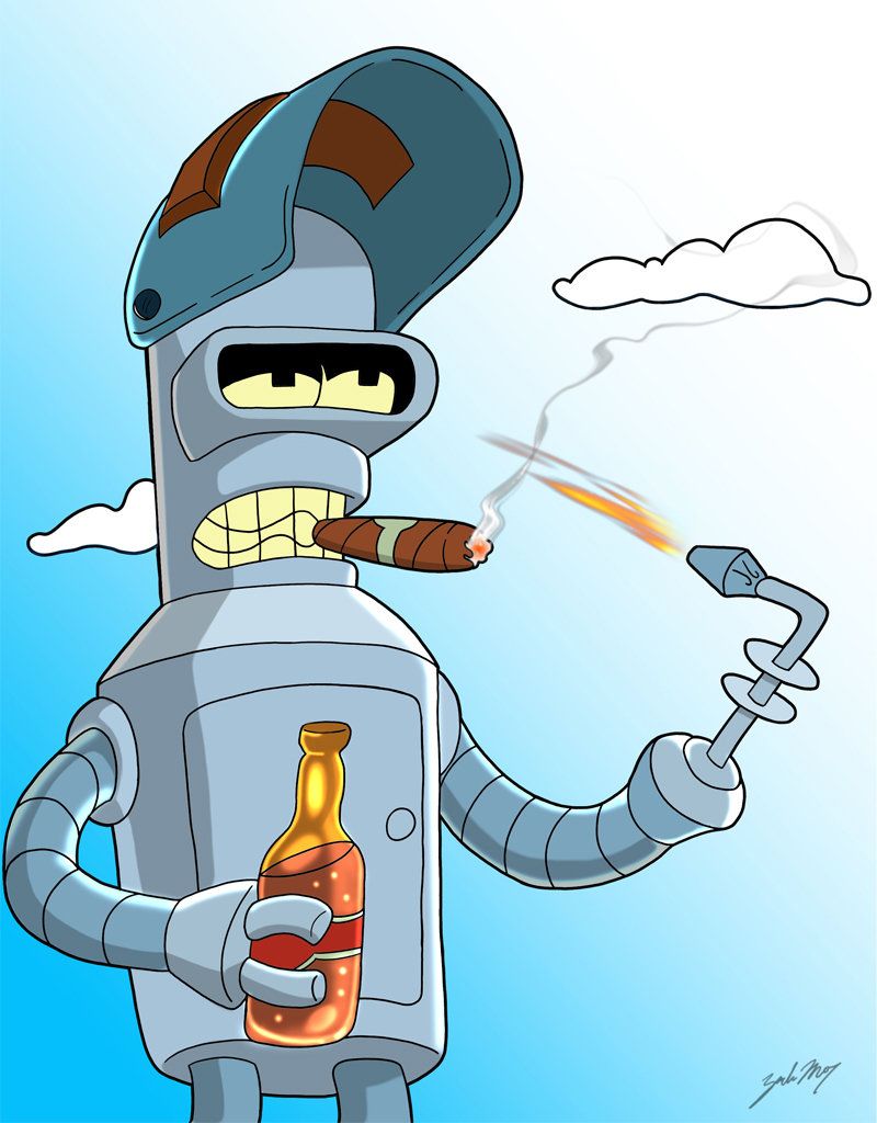 Bender Bending Rodriguez ideas. futurama, bender, matt groening