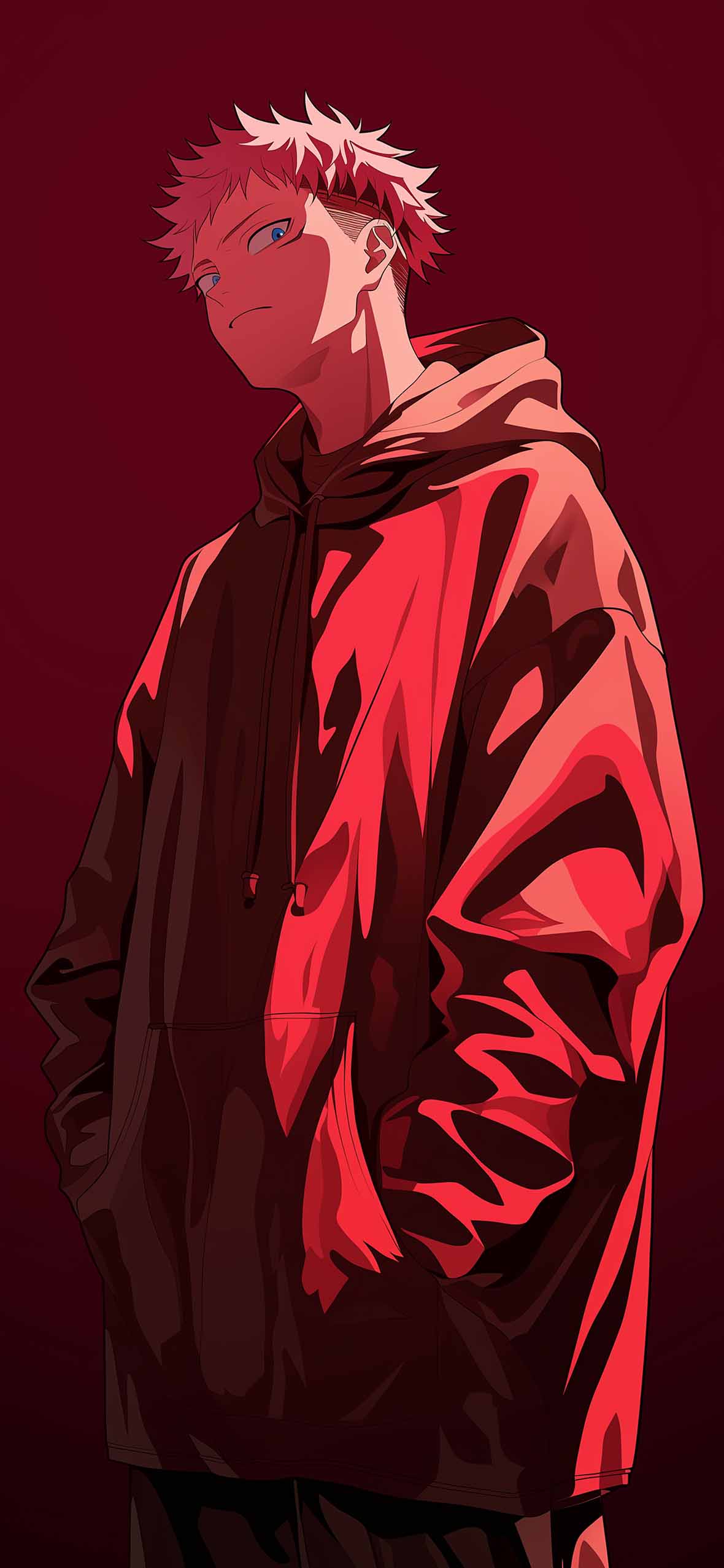 Jujutsu Kaisen Yuji Itadori Stylish Wallpaper Anime Wallpaper