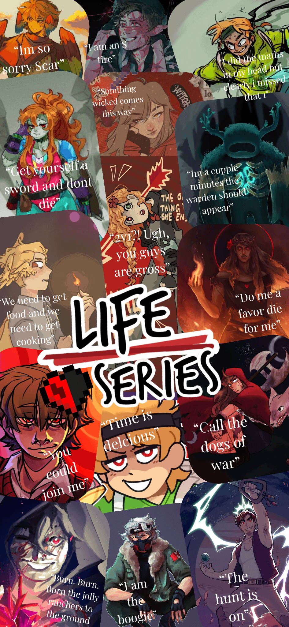 Life series wallpaper 2! Comment quotes for the next wallpaper