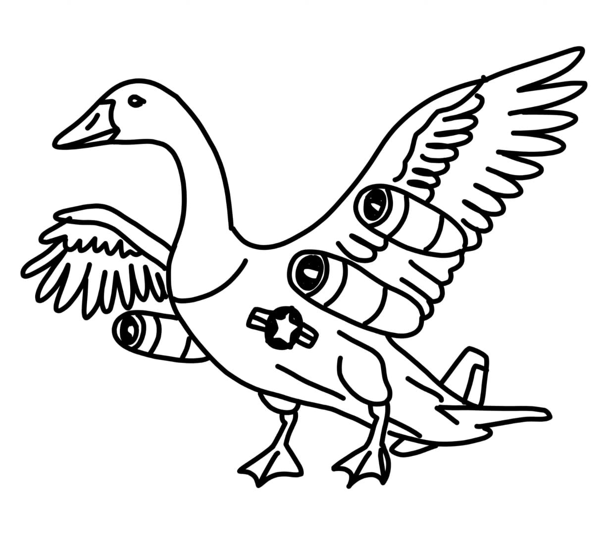 Bombombini Gusini coloring page, Print or Color Online for Free