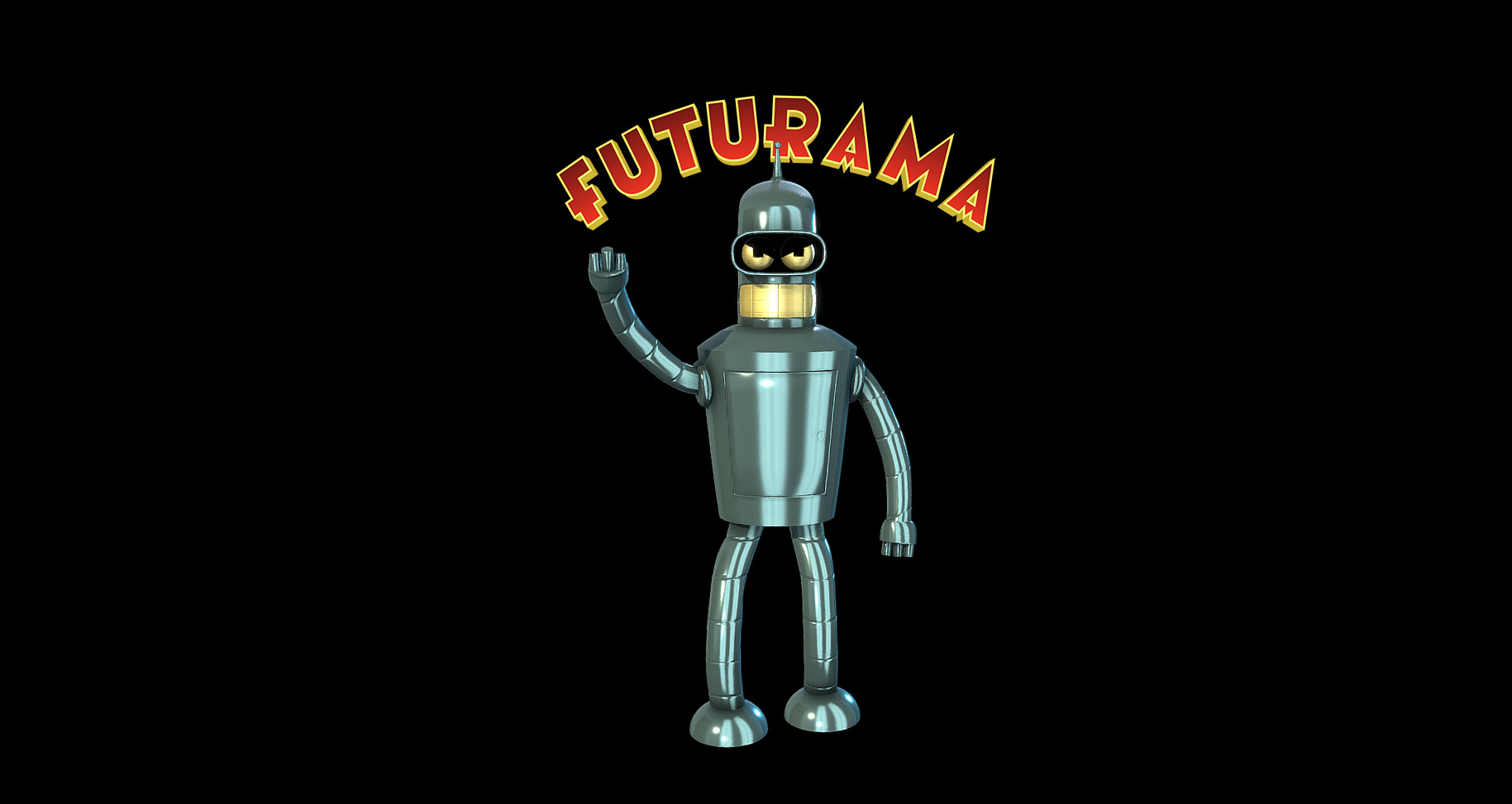 Bender Bending Rodriguez from Futurama