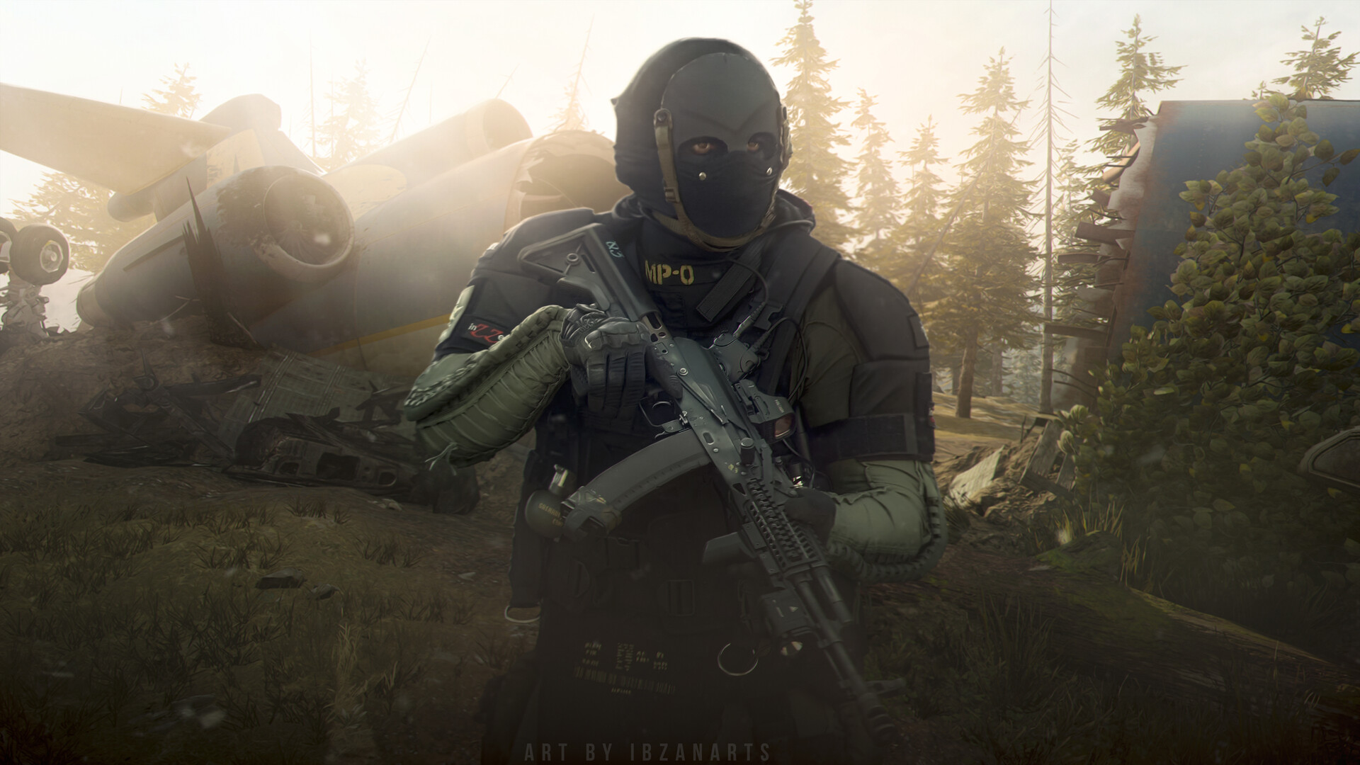 Cod Warzone game art