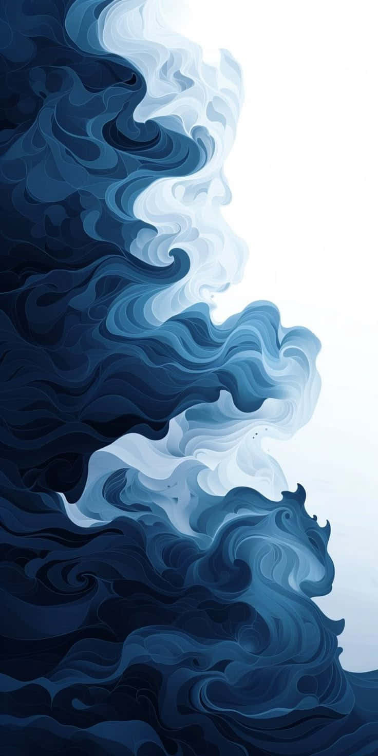 Blue Abstract Wallpaper