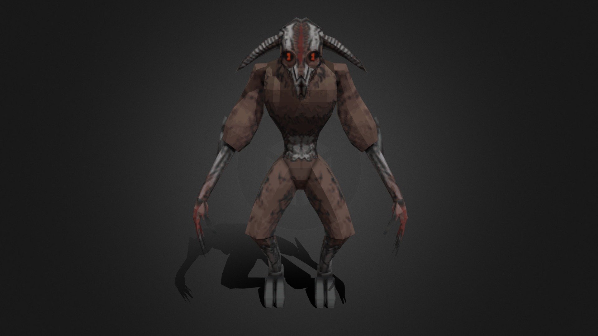 Demon. The Salvation Project Free 3D model by Siren Head Roblox Official [56d306d]