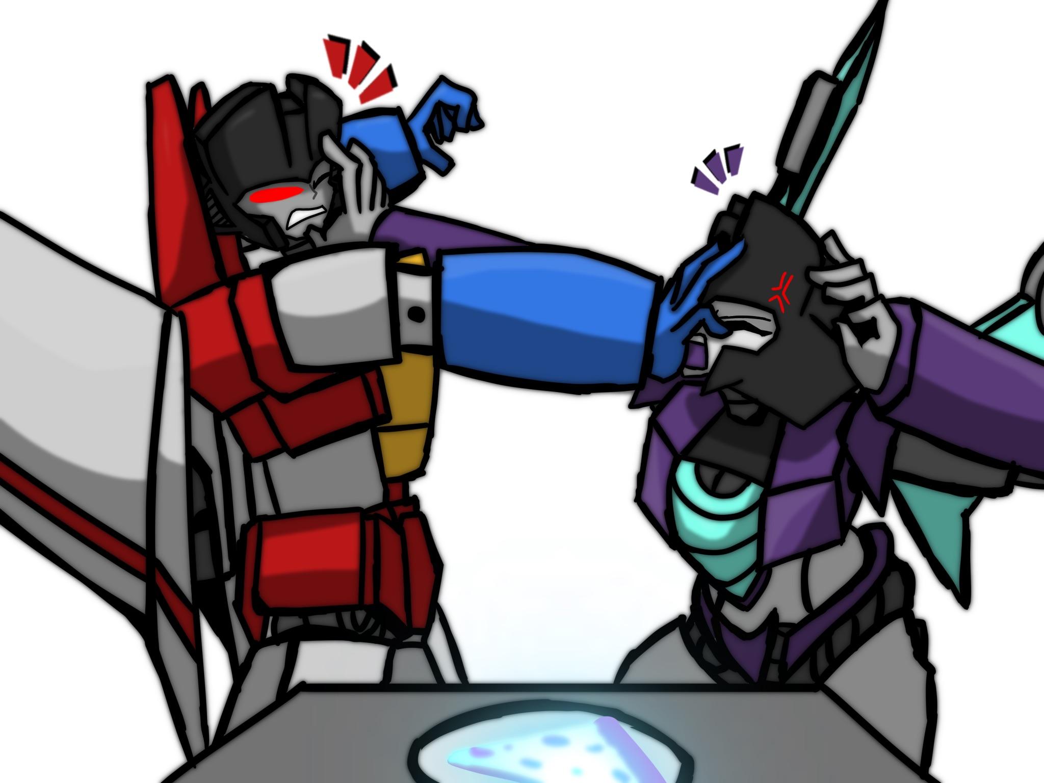 Slipstream and Starscream