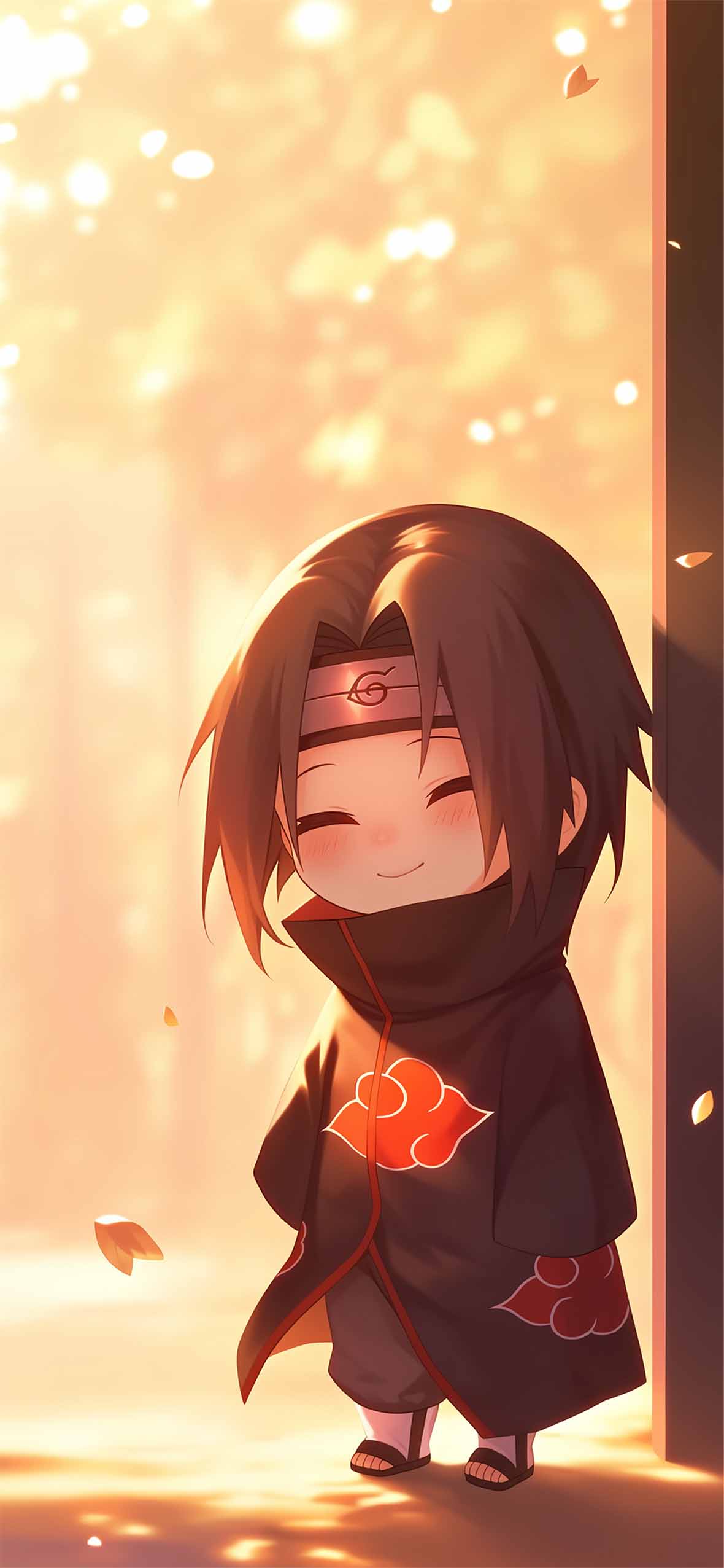 Chibi Itachi Autumn Vibes Wallpaper Naruto Wallpaper HD