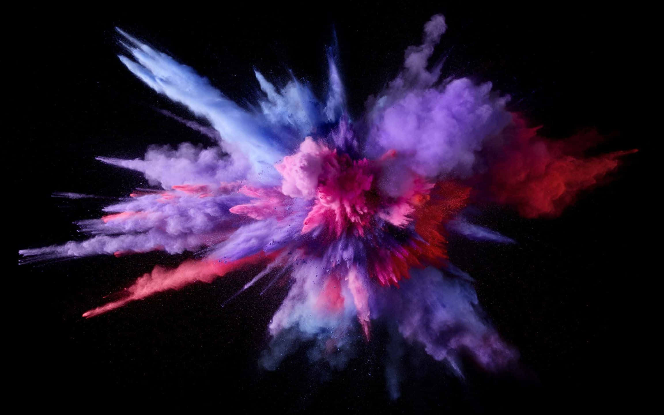 Download Powerful Explosion in a Colorful Cloud