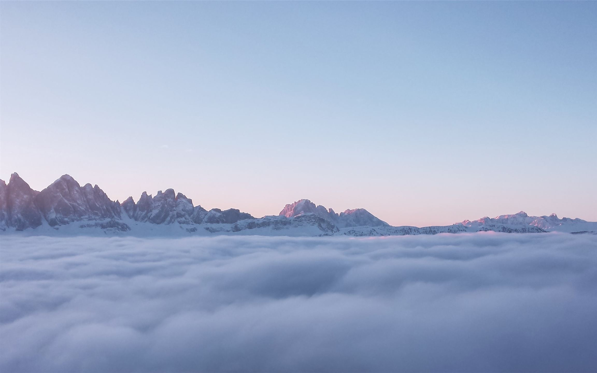 mountains during blue hour MacBook Air Wallpaper Download