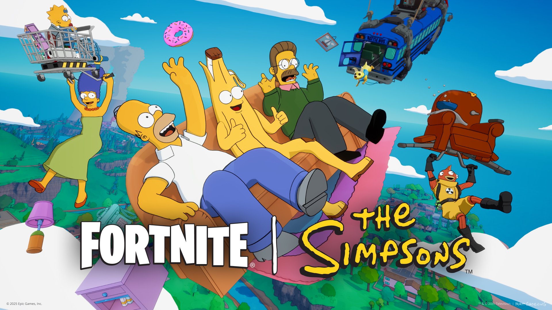 The Simpsons Has Now Arrived In Fortnite, With A Month Long Season And Springfield Map