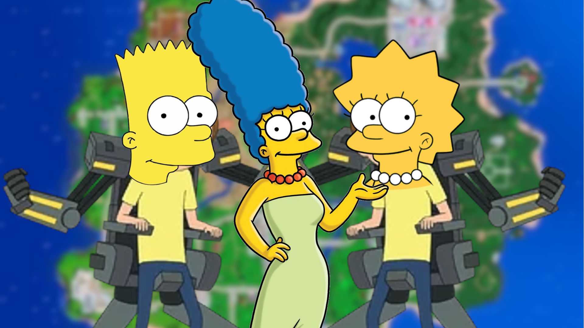 Fortnite's The Simpsons skins double down on the game's recent clown obsession