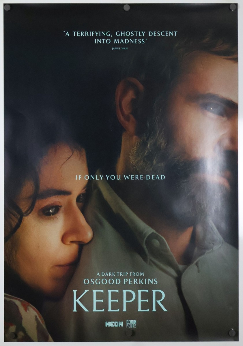 Keeper movie poster 27x39 2025 Perkins B Horror