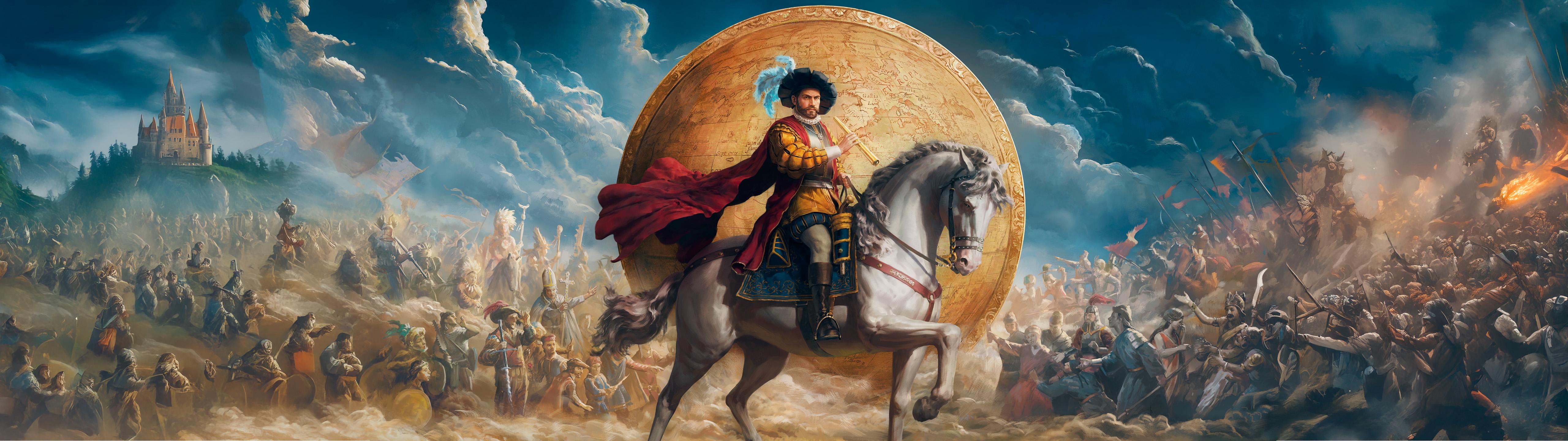 Be ambitious! Europa Universalis V [5120x1440] [AI]