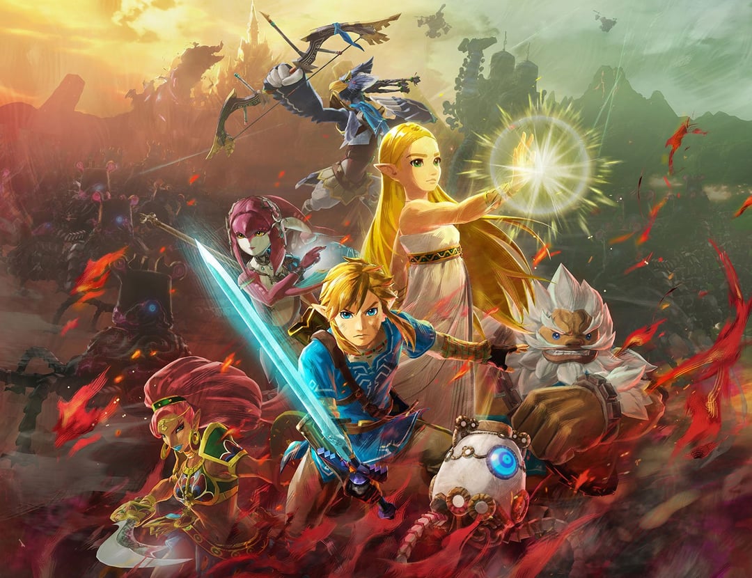 Three wallpaper from the japanese website of Hyrule Warriors: Age of Calamity