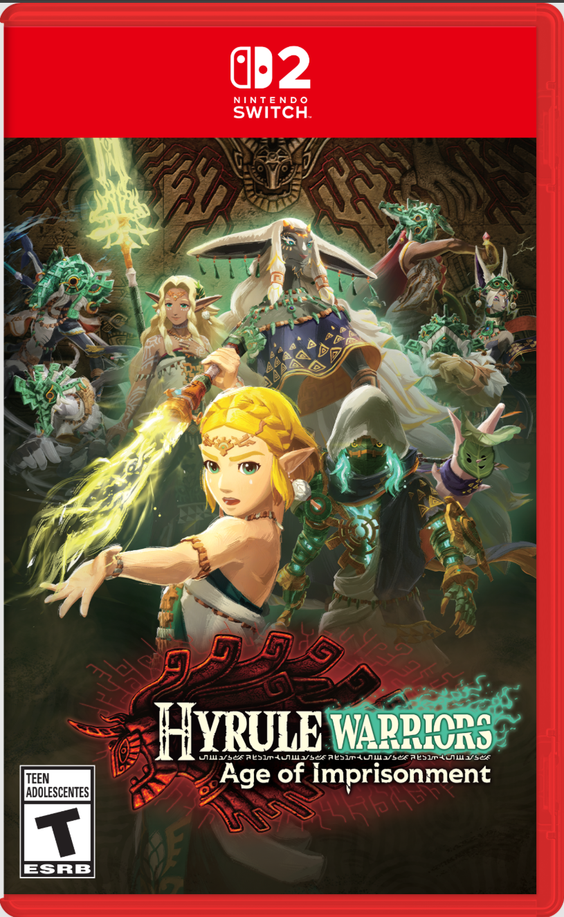 Hyrule Warriors: Age Of Imprisonment Box Art Officially Revealed For Switch 2