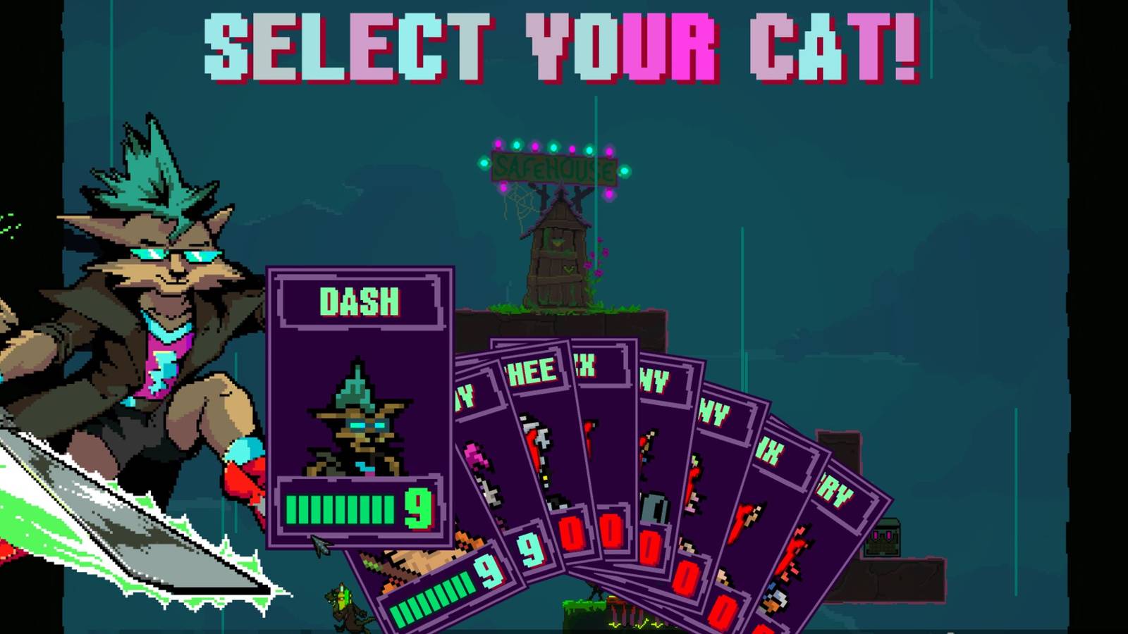 This Indie Game Is Like Spelunky With Punk Rocker Cats
