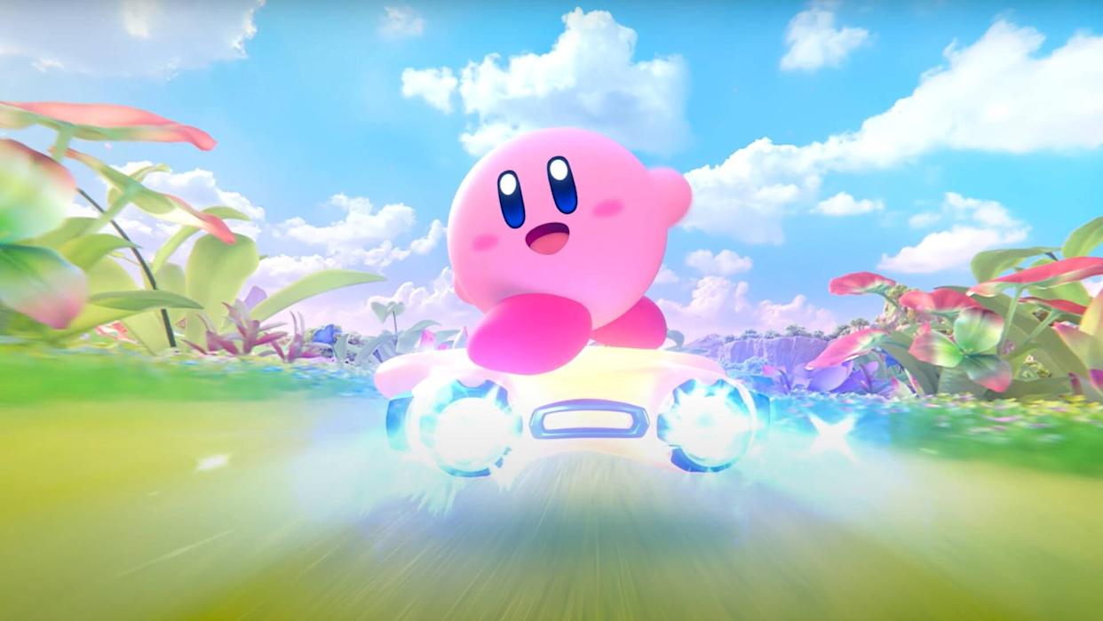 Kirby Air Riders Direct Sheds New Details On Star Studded Racer