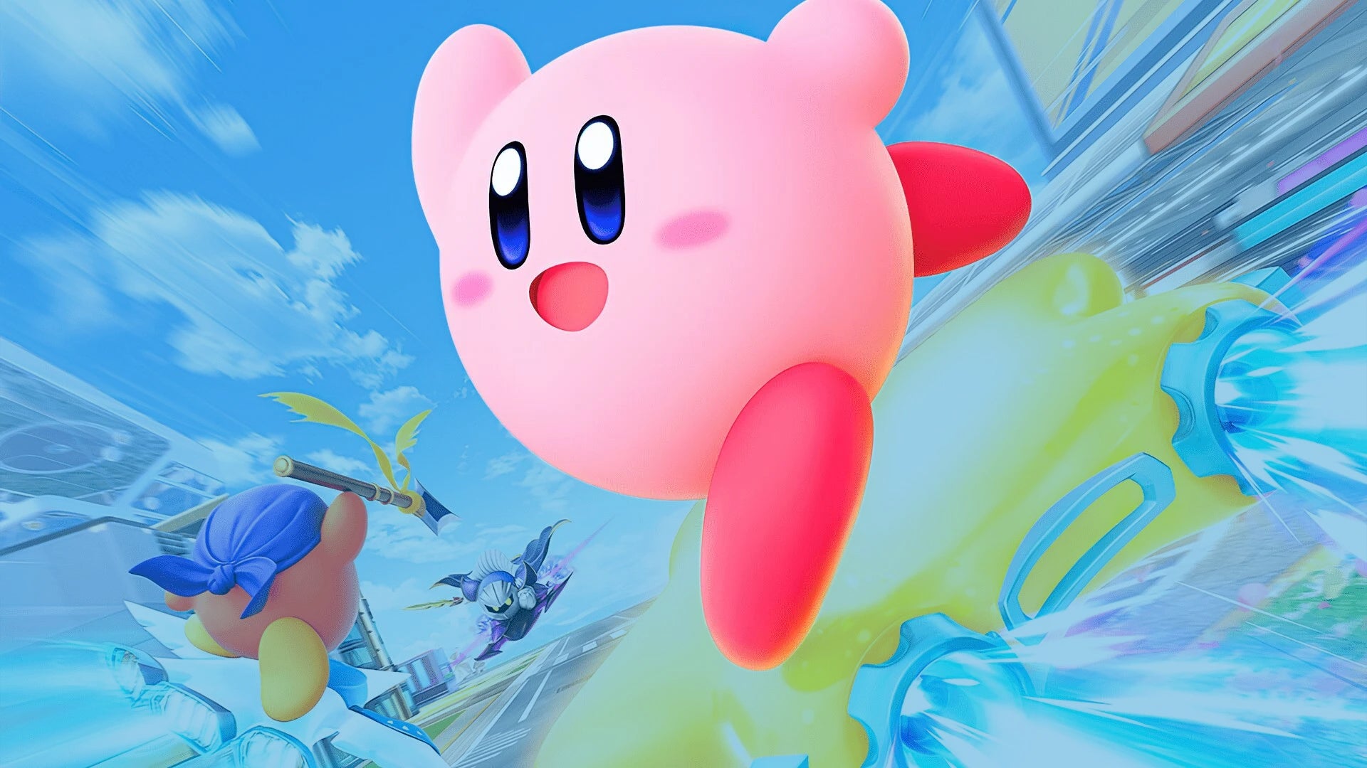 Kirby Air Riders is a blazing assault on the senses where once you lock in, the magic cuts through