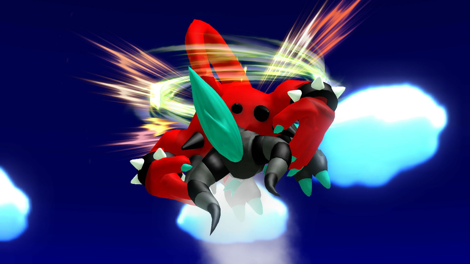 Zavok (Sonic Lost World) Work In Progress for Super Smash Bros. (Wii U). SSB4U Works In Progress