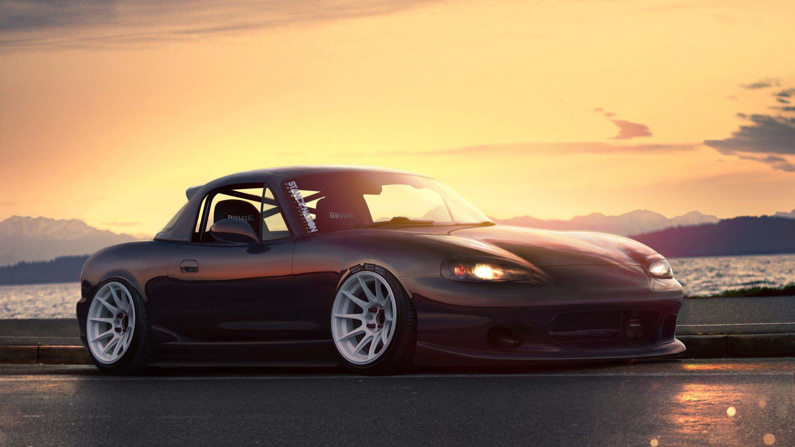 mazda mx 5 tuned jdm car HD JDM Wallpaper