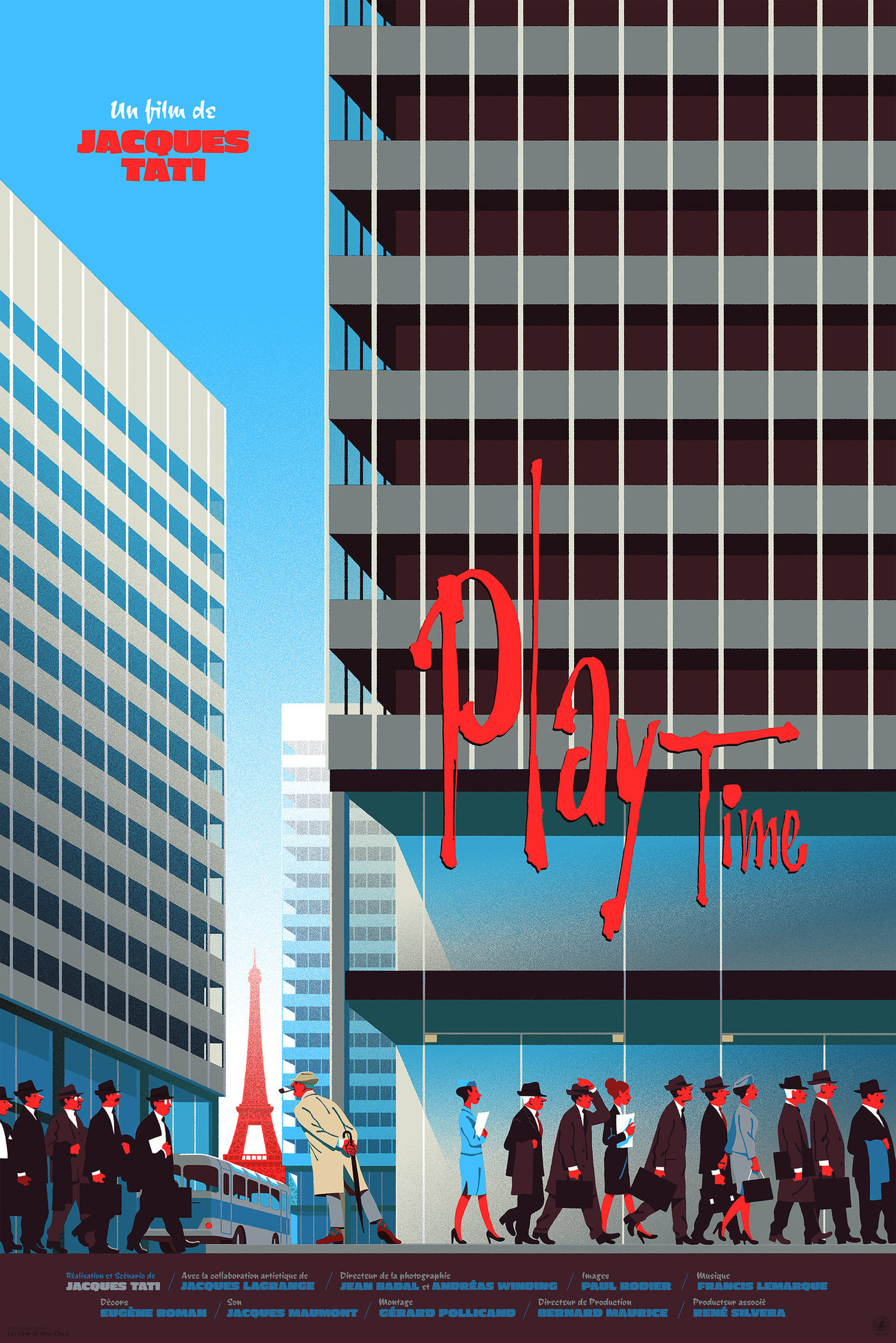 Movie Poster of the Week: Jacques Tati Posters by Nautilus on Notebook