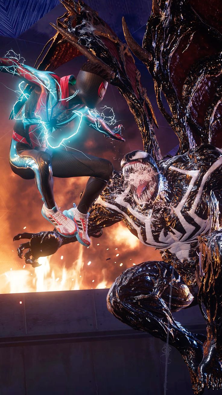 Miles Morales VS Venom (Marvel's Spider Man 2 PS5)