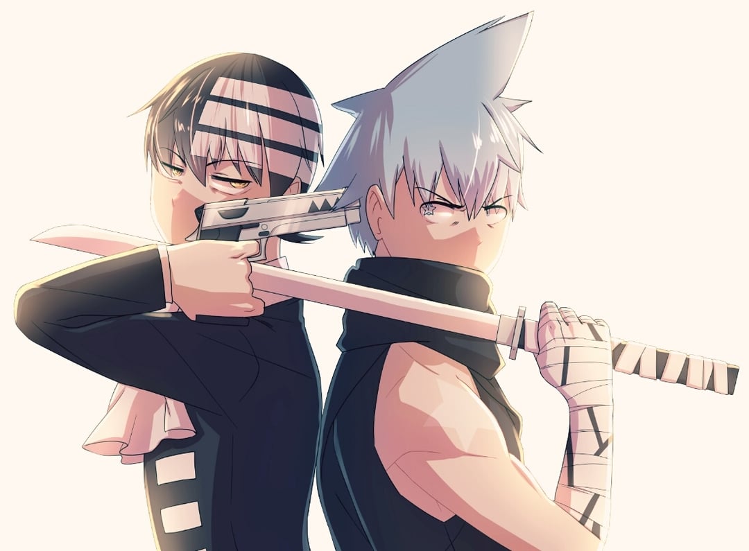 Kid's and Black Star's battle in the manga was by far my favorite in the series. Neither held back. [piri]