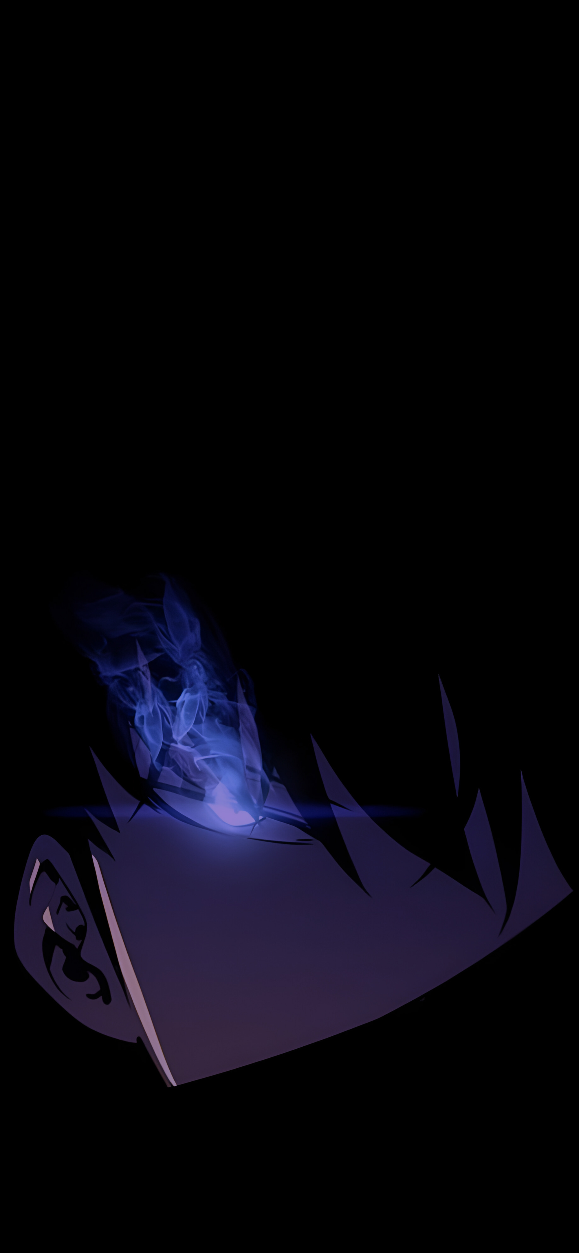 Sung Jinwoo Solo Leveling Blue Aura Wallpaper