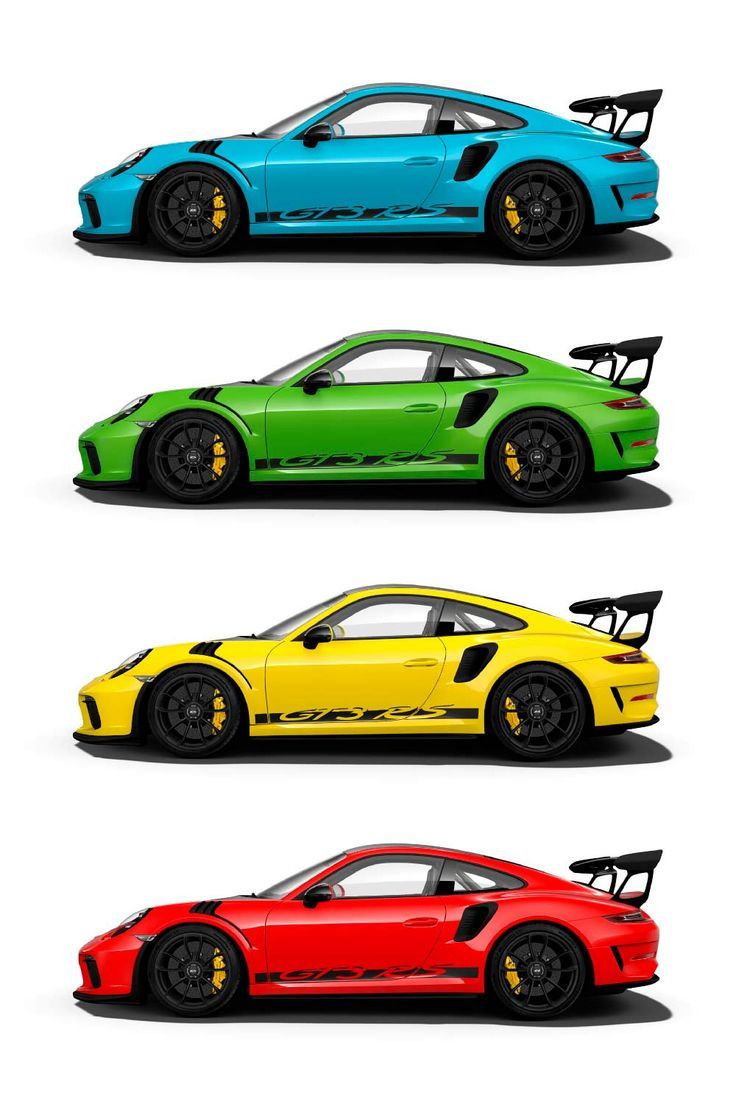 Porsche GT3 RS, artwork, Car Poster, Wallpaper, Art, Wall, Automotive, aesthetic