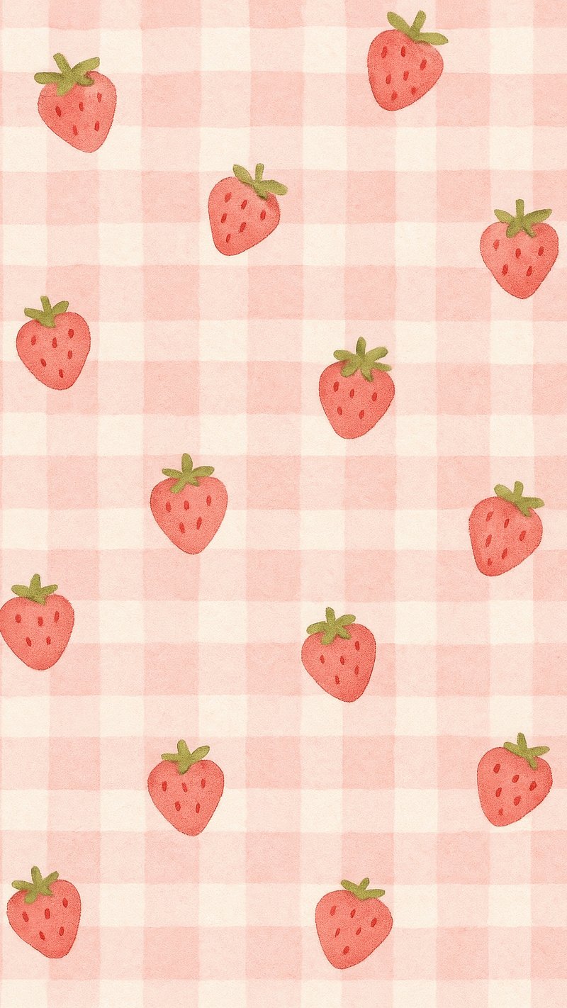 Cute Strawberry Wallpaper Image Wallpaper